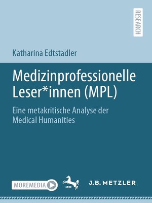 cover image of Medizinprofessionelle Leser*innen (MPL)